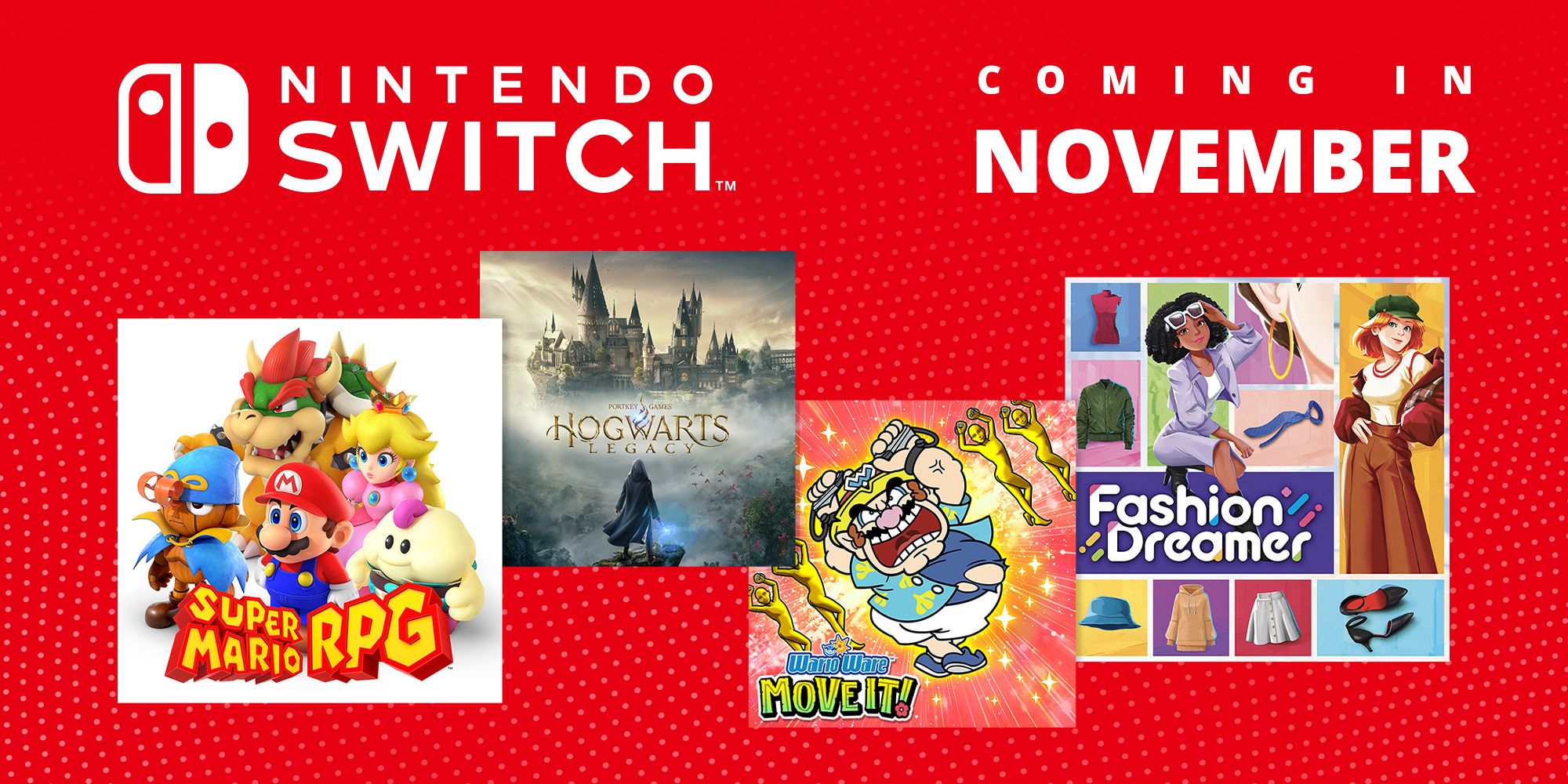 Upcoming Nintendo Switch games – November 2023
