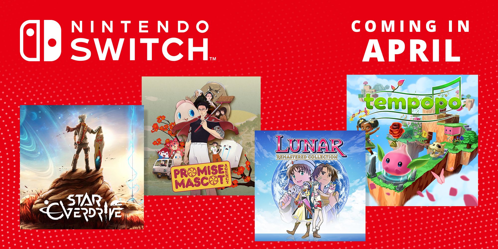 Upcoming Nintendo Switch games – April 2025
