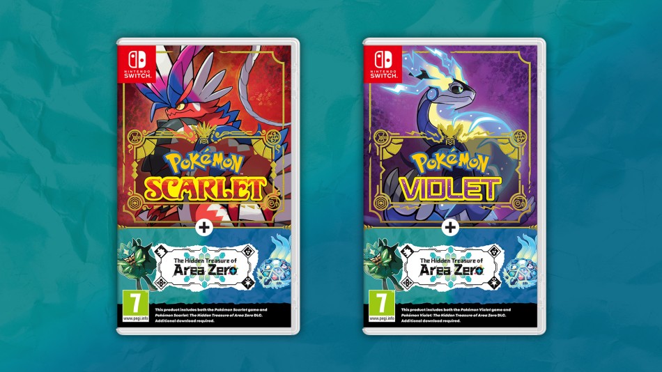 Pokémon Scarlet or Pokémon Violet + The Hidden Treasure of Area Zero (physical versions) – November 3rd