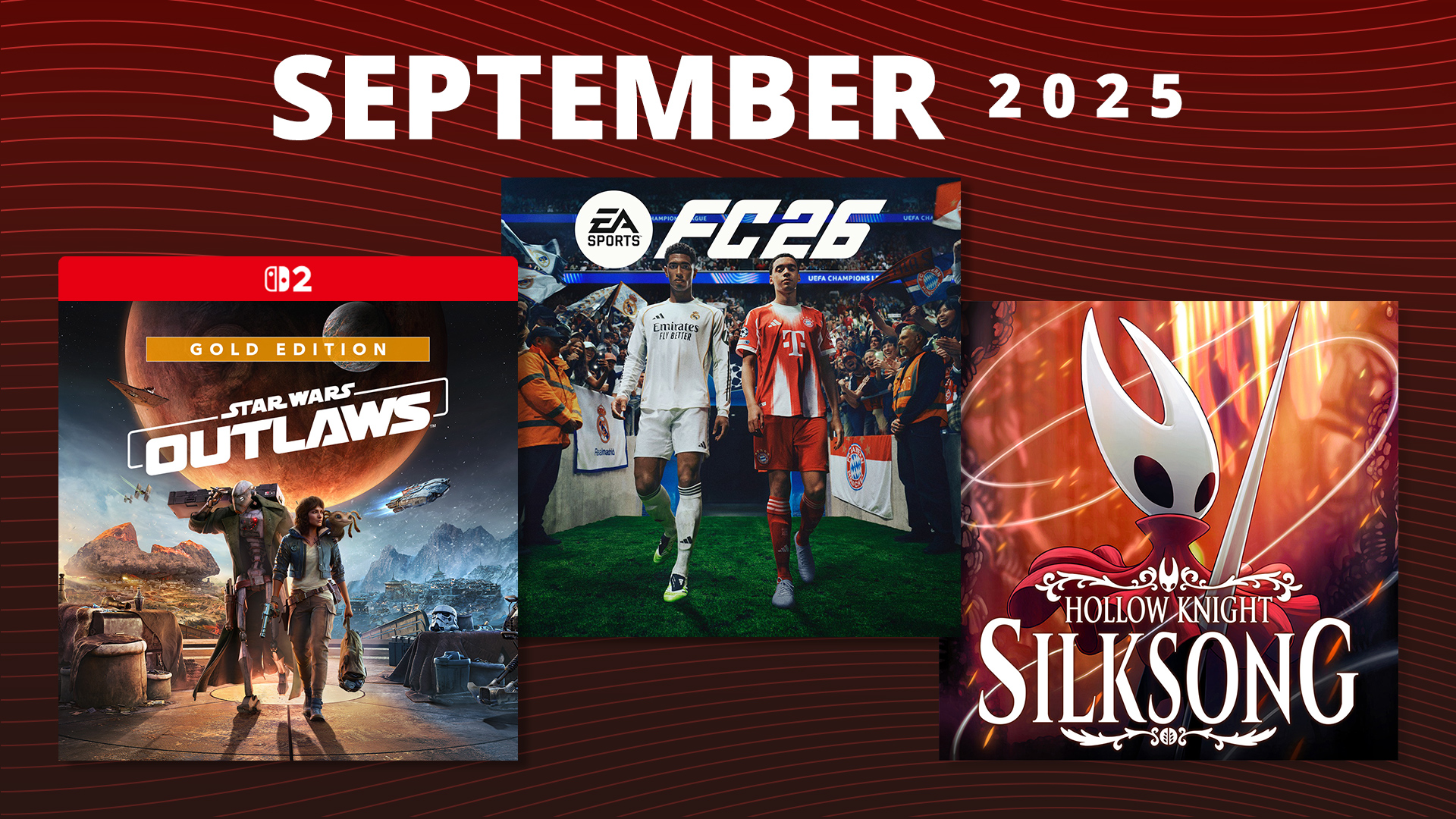 Upcoming games – September 2025