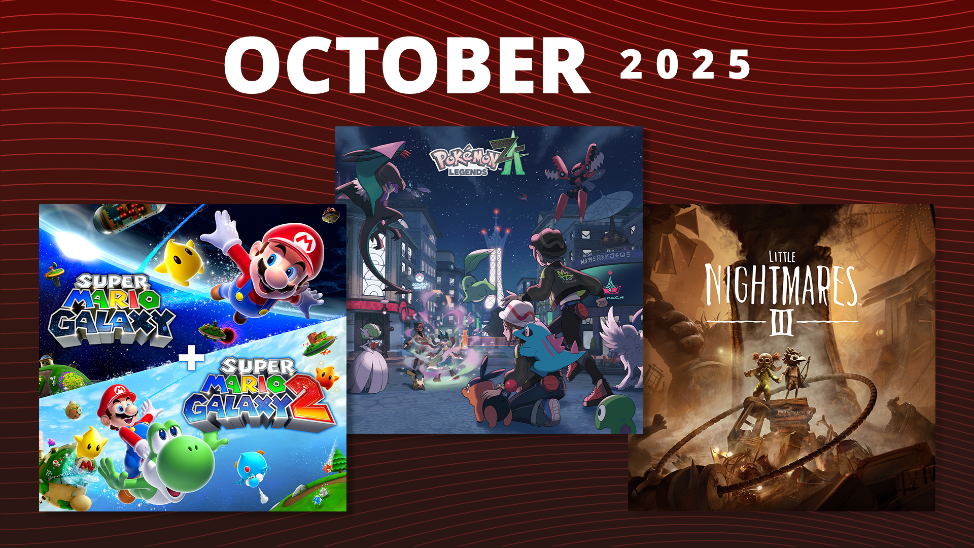 Upcoming games – October 2025