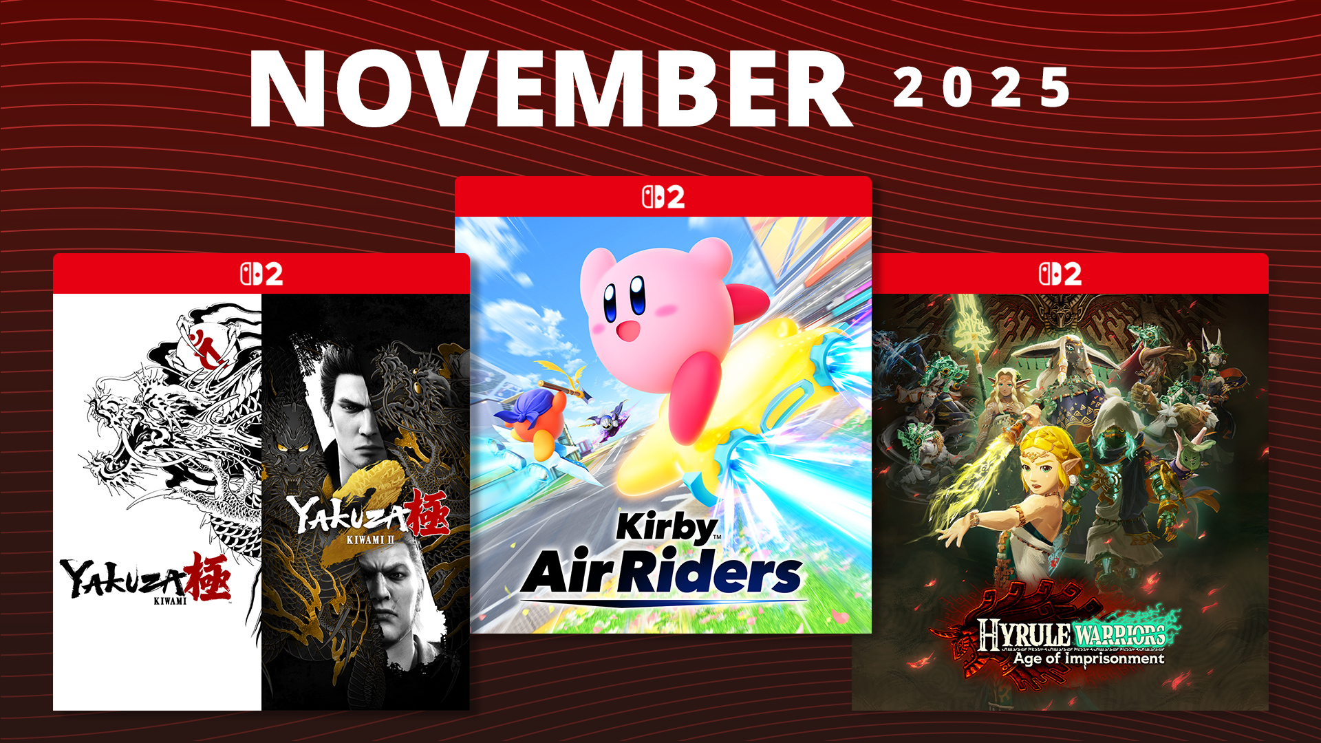 Upcoming games – November 2025