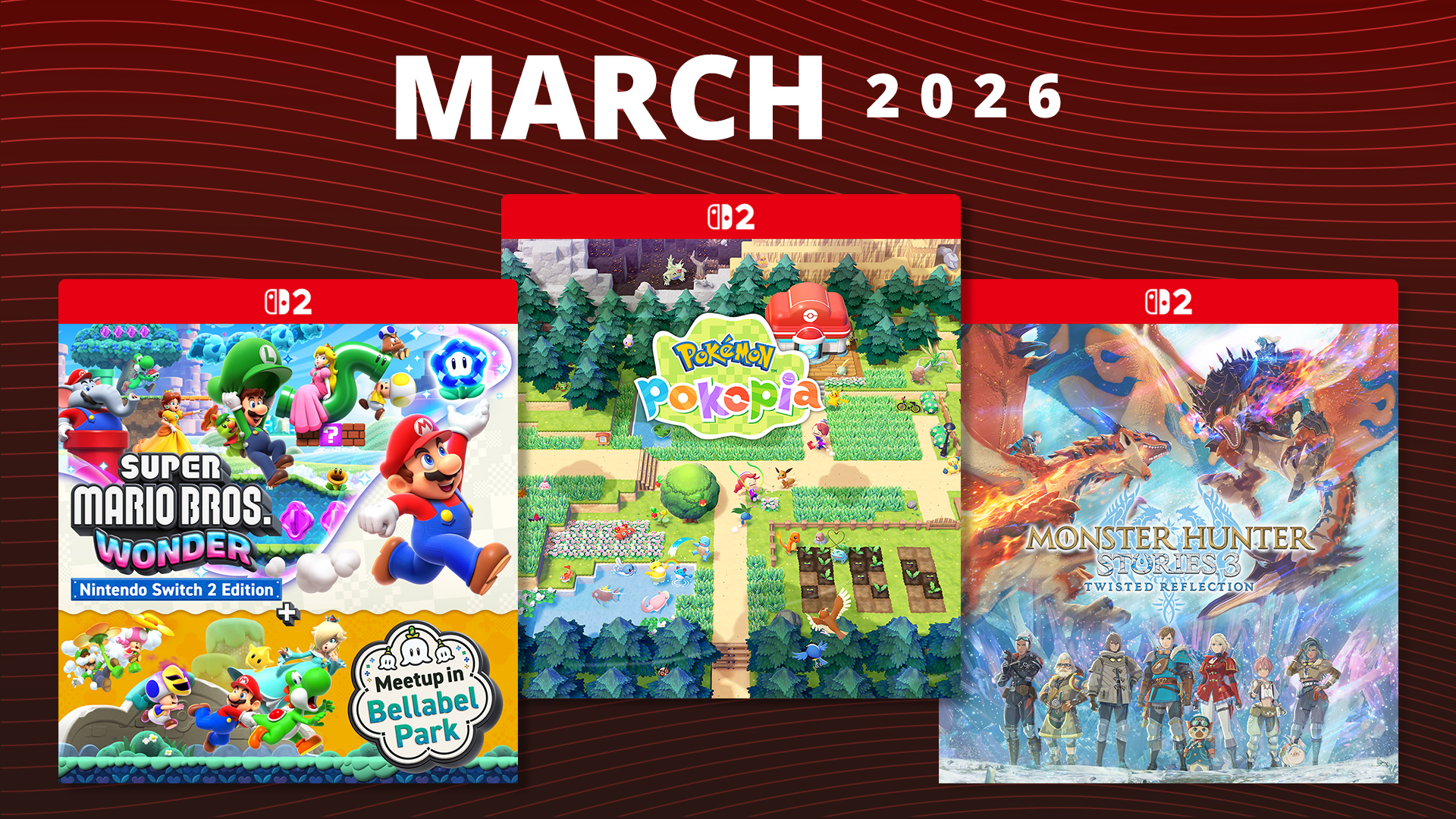 Upcoming games – March 2026