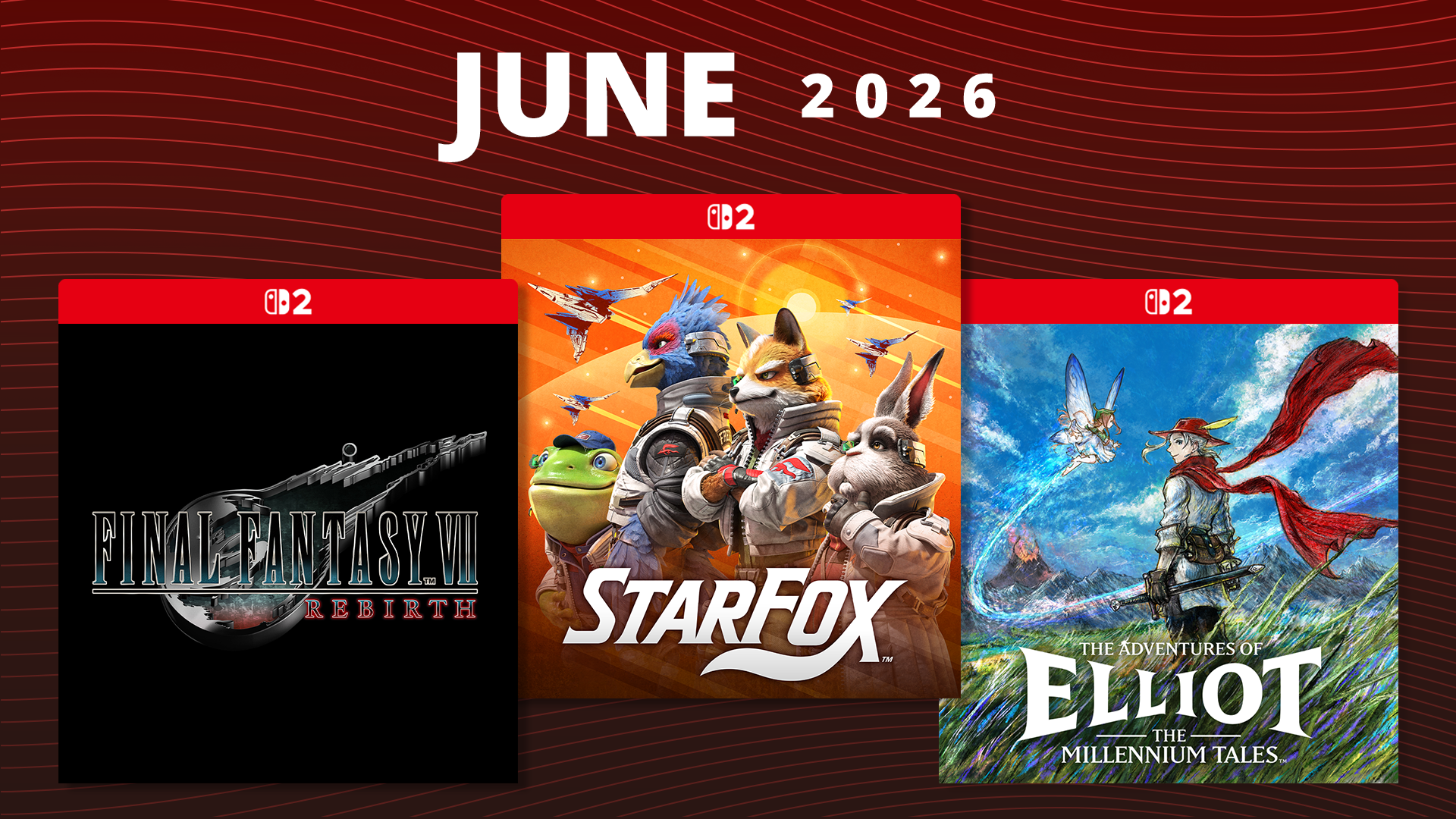 Upcoming games – June 2026