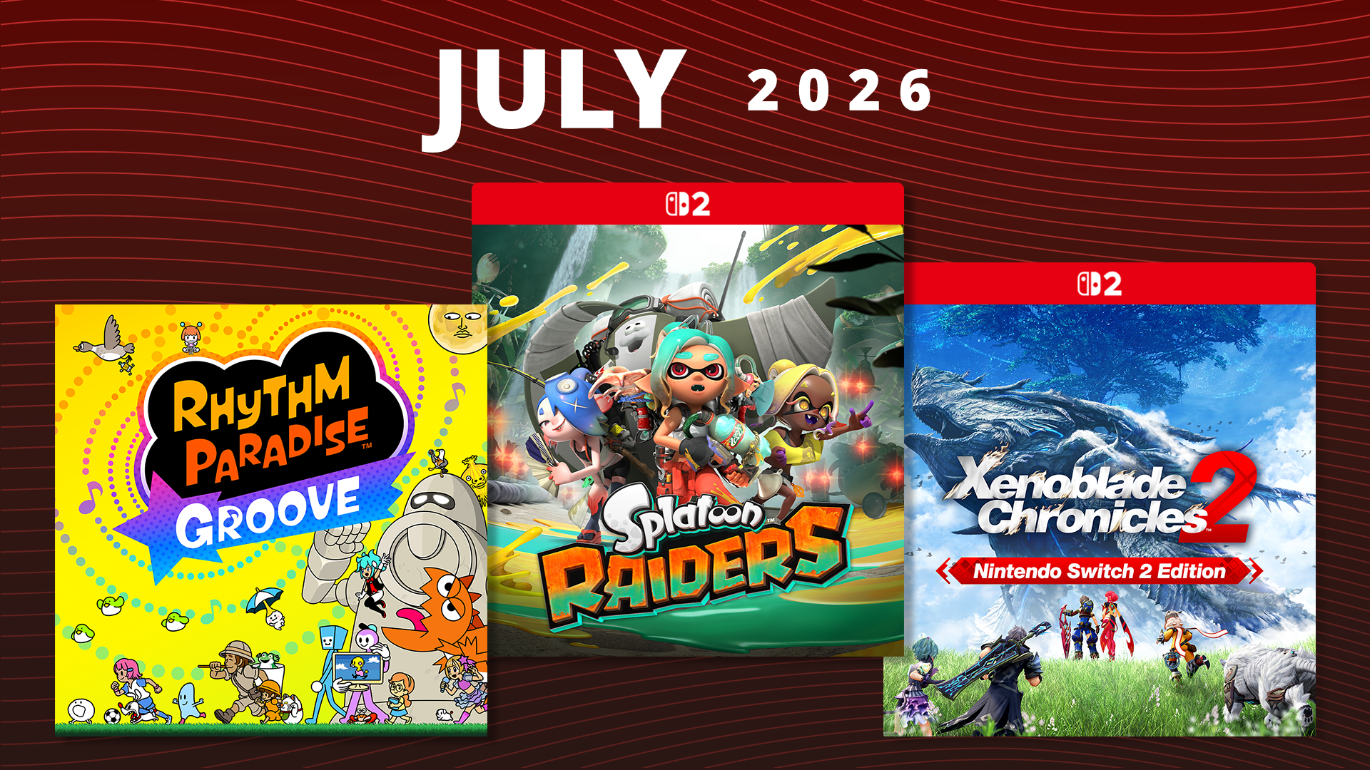 Upcoming games – July 2026