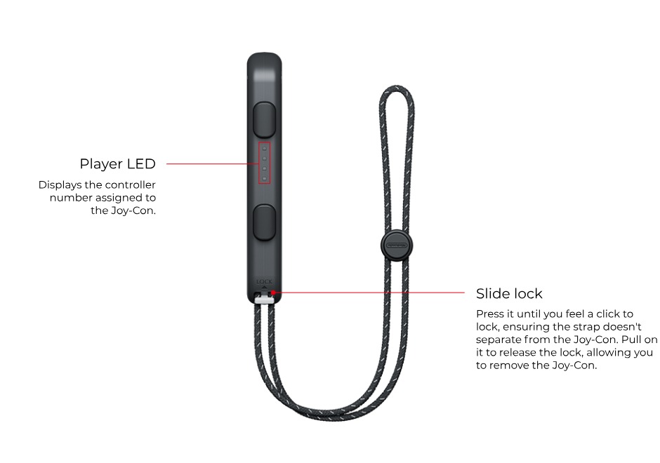 Joy-Con strap - side