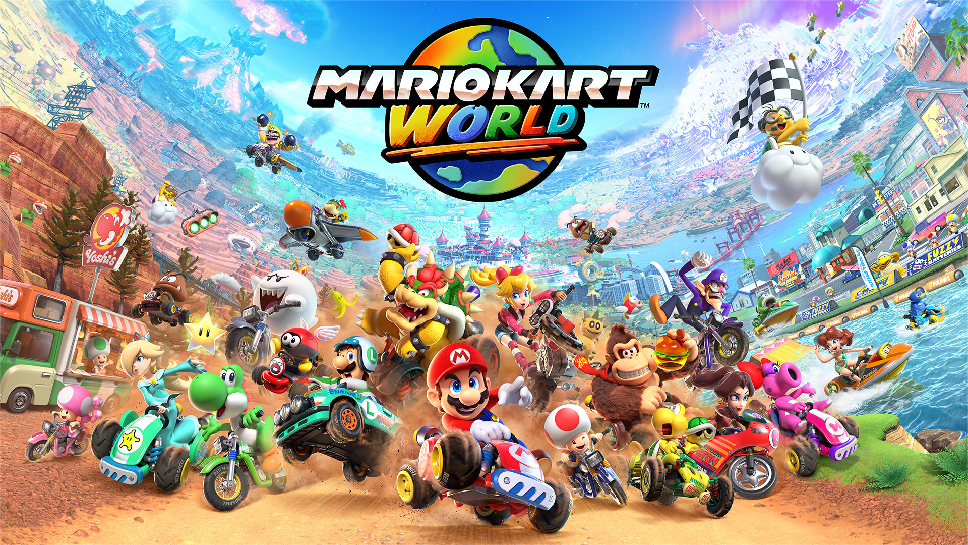 Nintendo Switch 2 + Mario Kart World + NSO