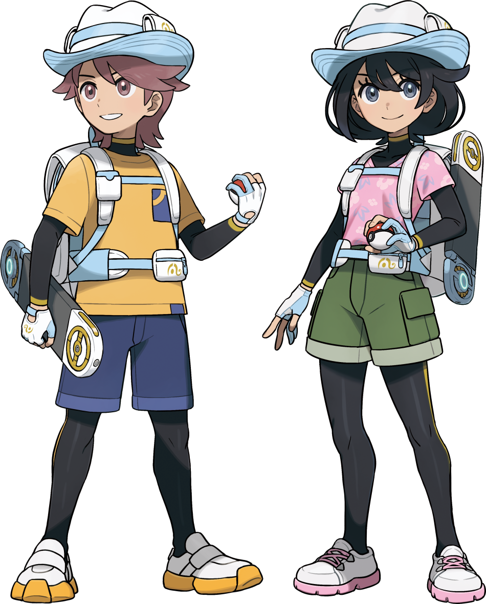 PokemonWindsWaves Main Characters