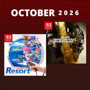 Upcoming games – October 2026