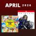 Upcoming games – April 2026