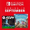Upcoming Nintendo Switch games – September 2023