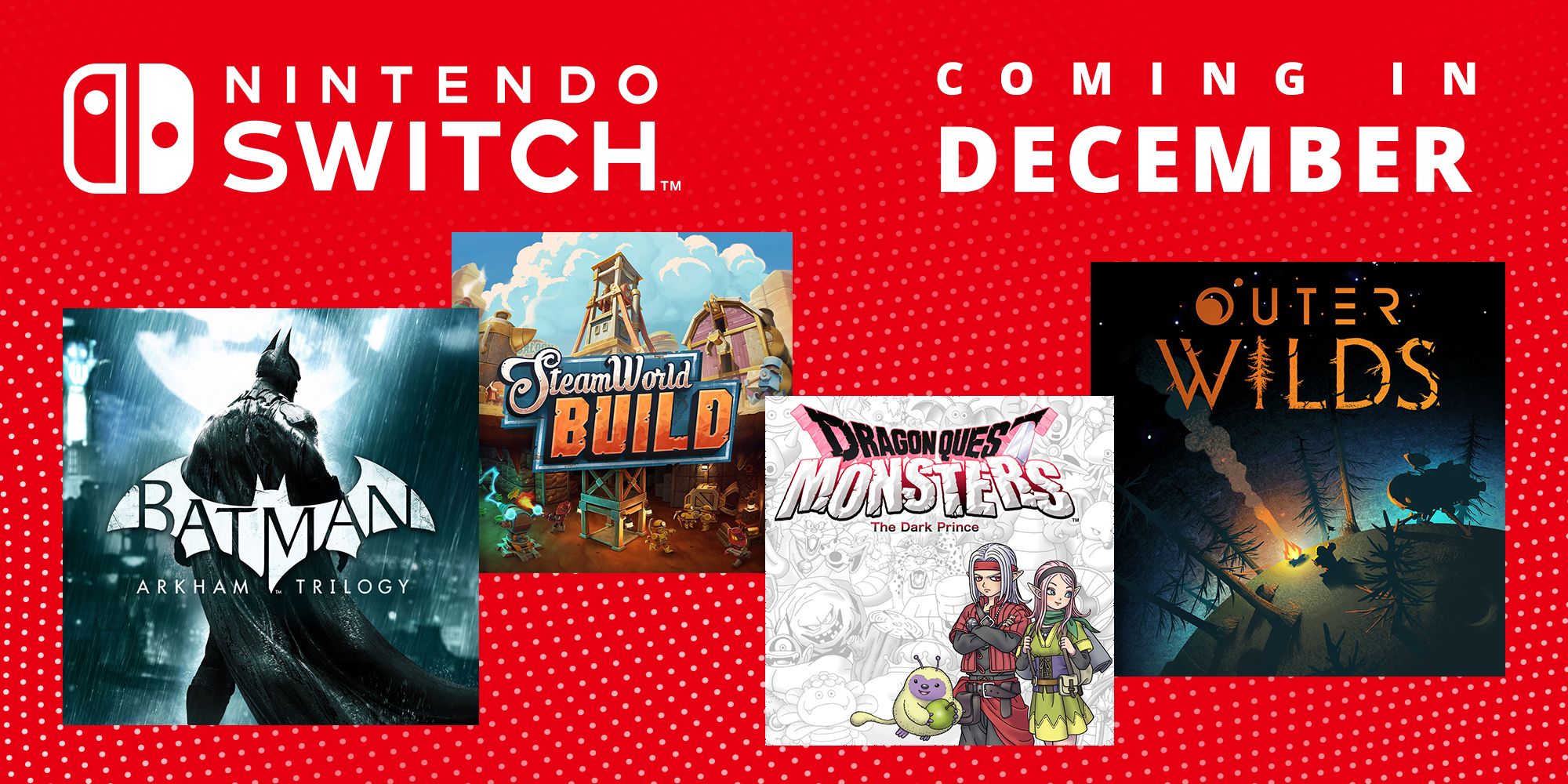 Upcoming Nintendo Switch games – December 2023