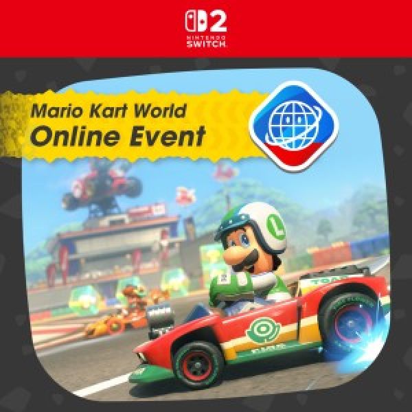 Race for first place in the latest Mario Kart World European online event!