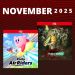 Upcoming games – November 2025