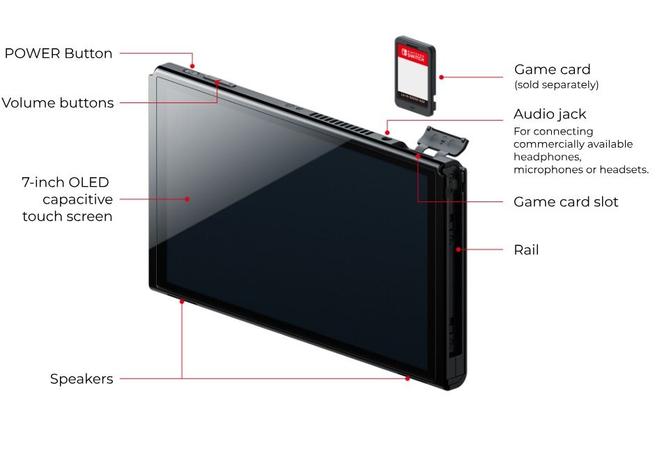 Nintendo Switch – OLED Model front