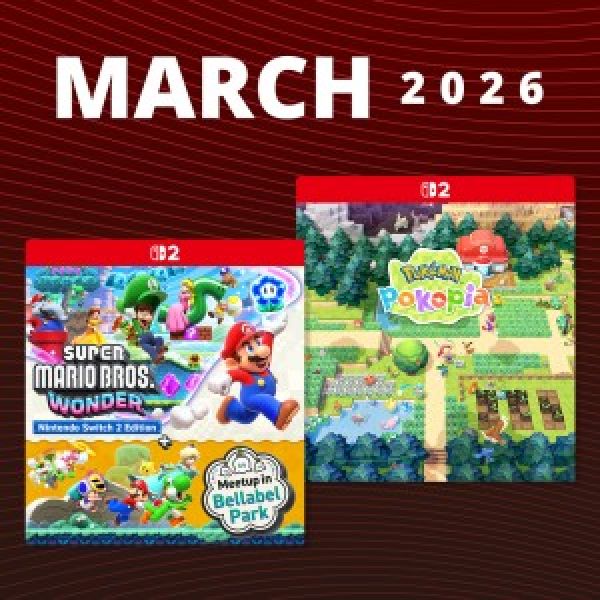 Upcoming games – March 2026