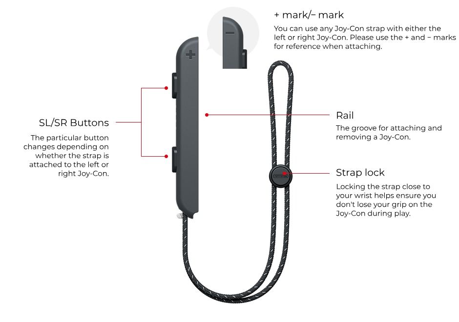 Joy-Con strap - front