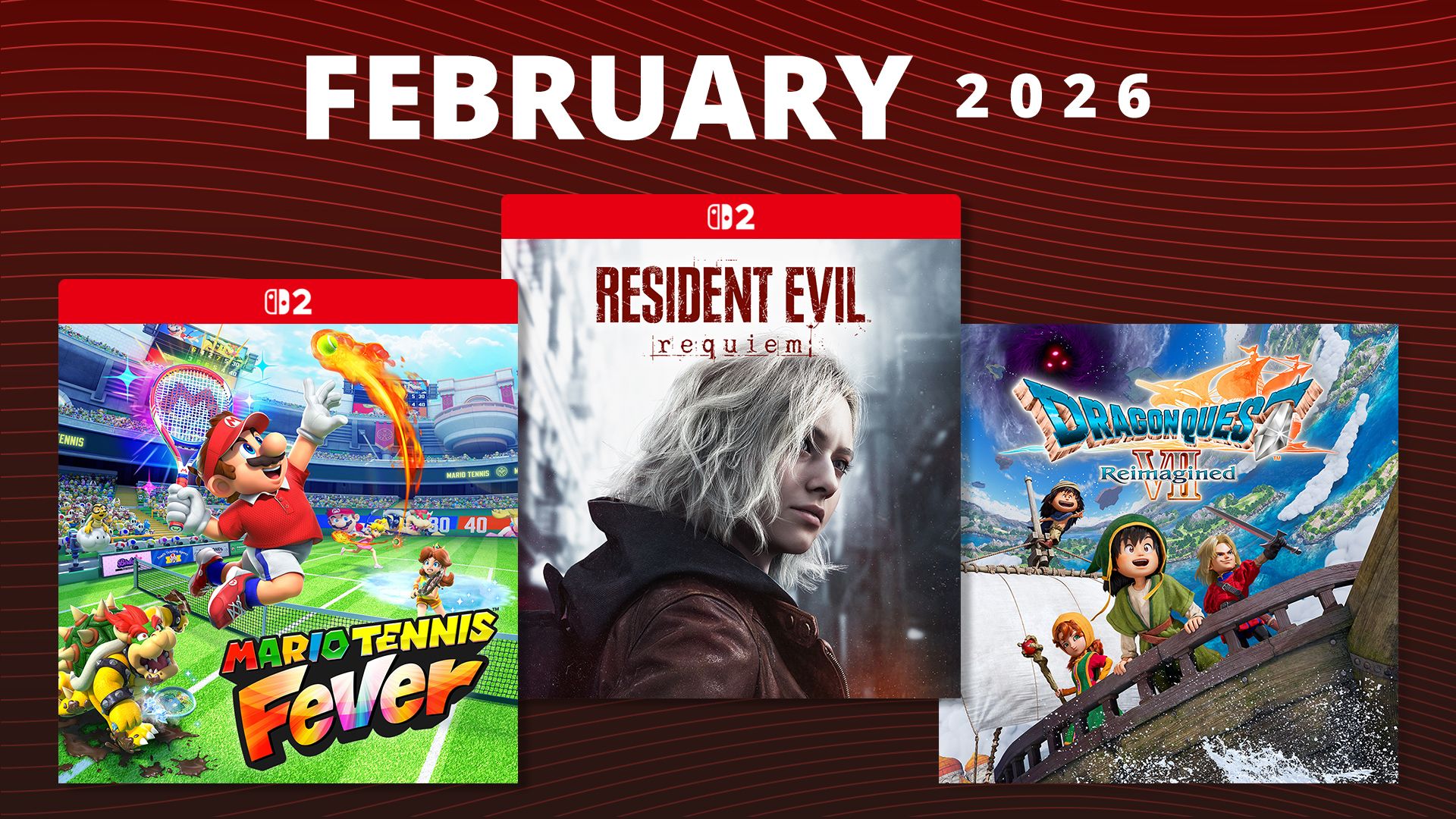 Upcoming games – February 2026