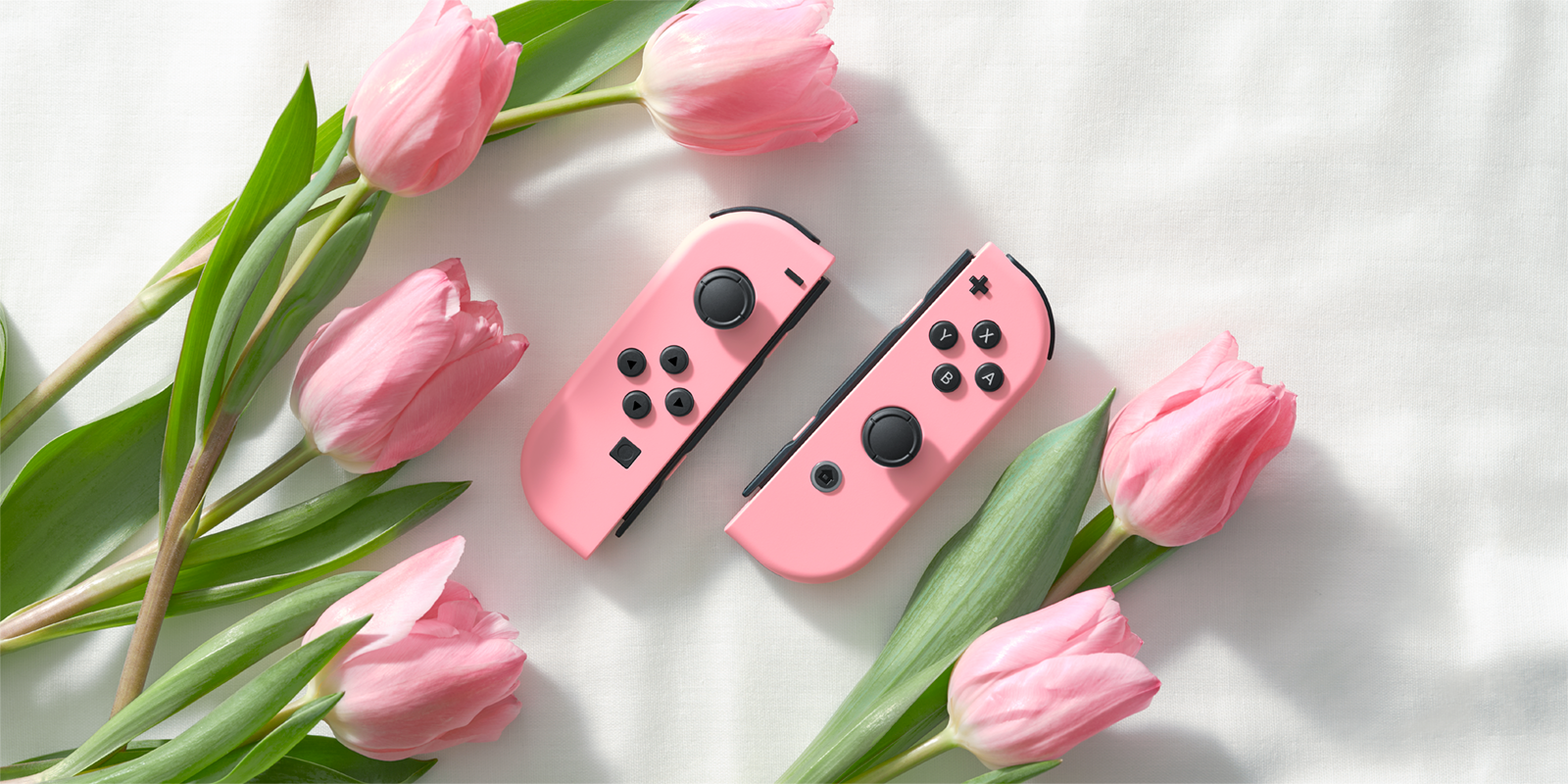 Joy-Con Pair - Pastel Pink